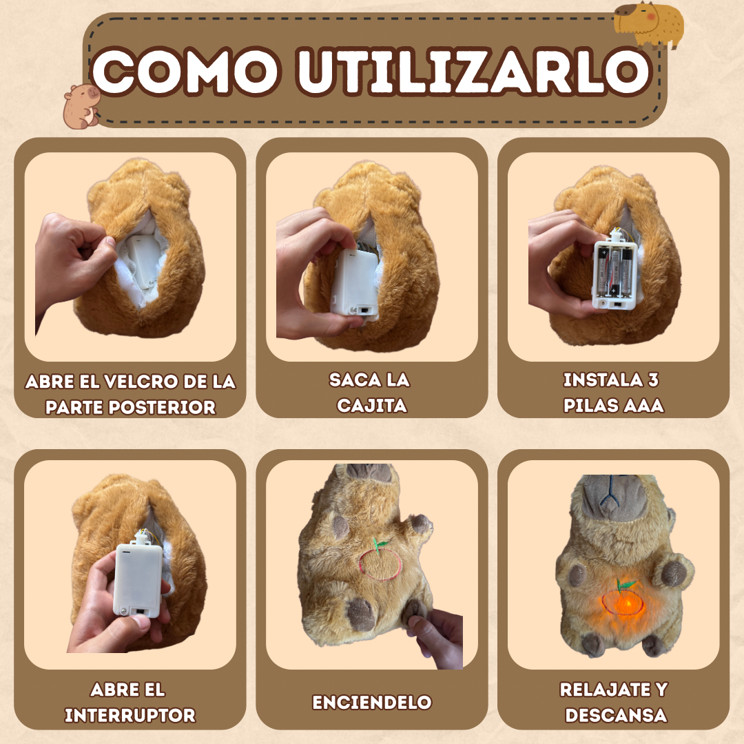 Peluche Terapéutico Con Respiración